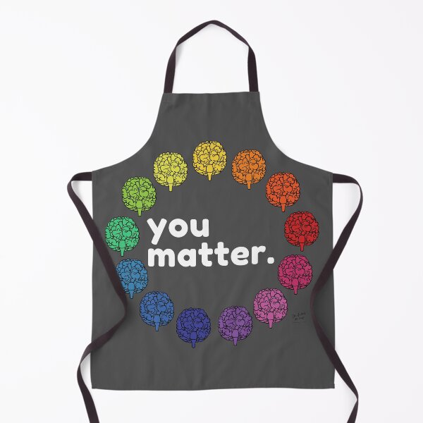 Item preview, Dark Gray You Matter. designed and sold by DrJuliesThings.