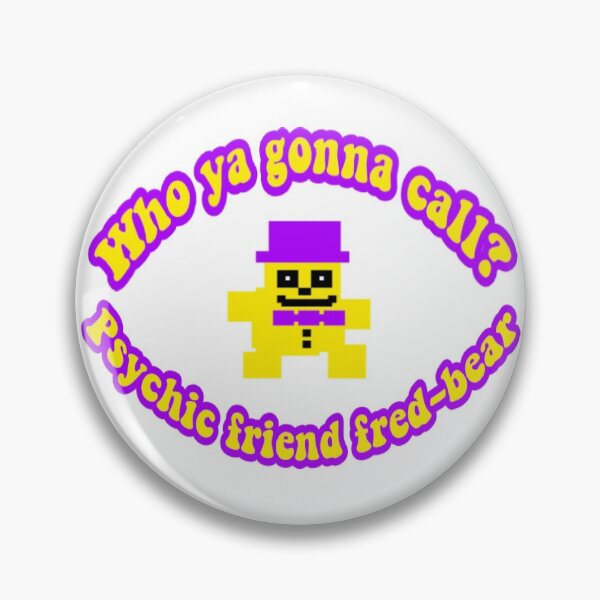 Item preview, Psychic Friend Fred-Bear FNaF 4 Sticker designed and sold by Arty-Abby-123.