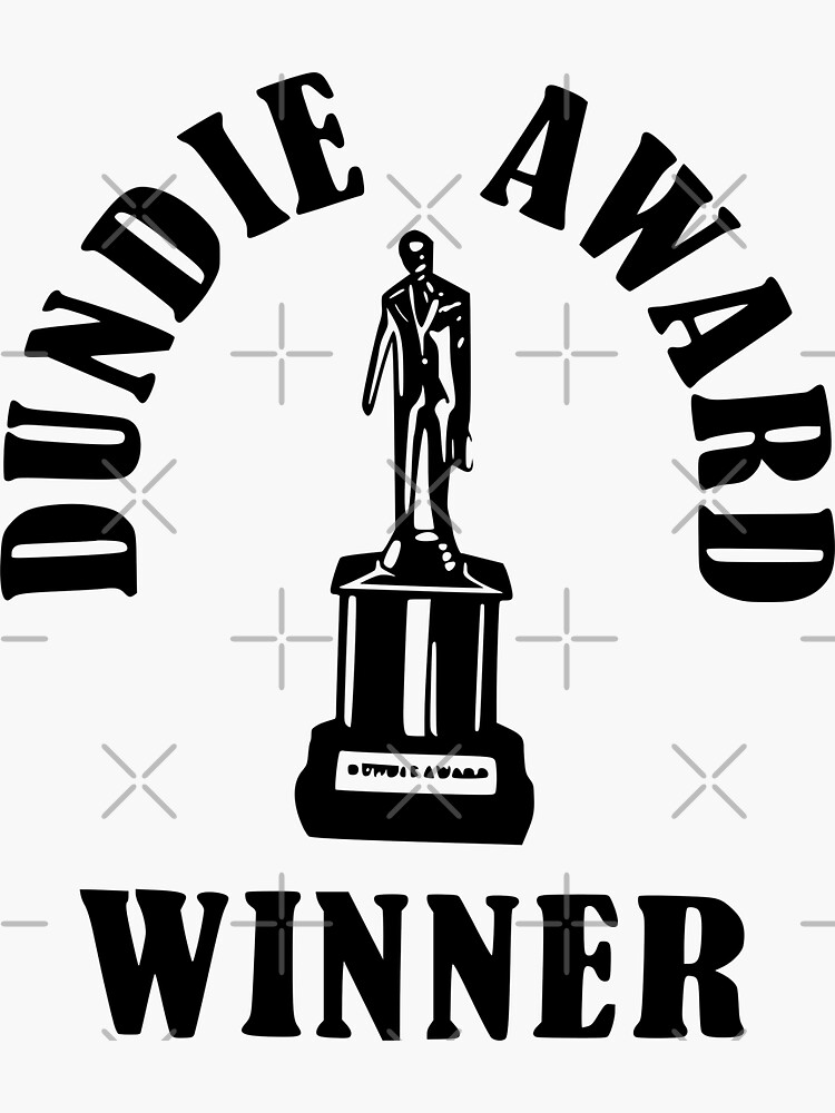 dundie-award-sticker-for-sale-by-katelyngonos-redbubble