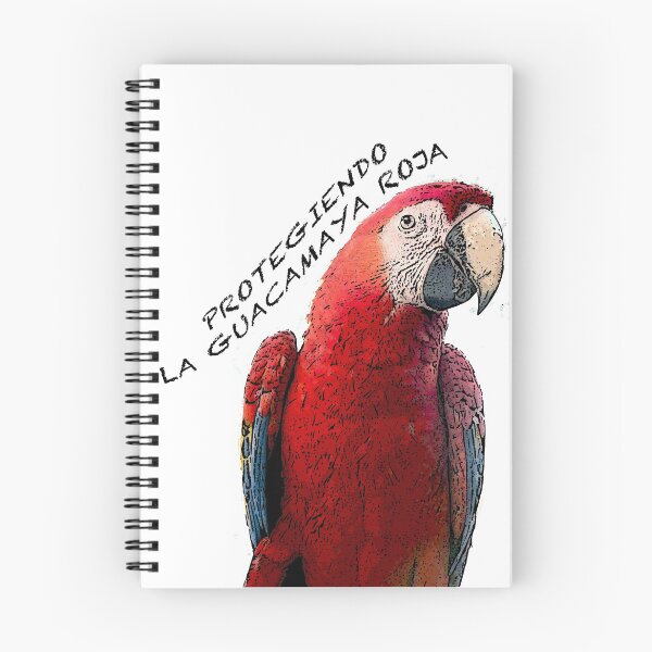 Item preview, Protect the scarlet macaw designed and sold by ARCASrescate.