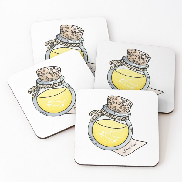 Item preview, Zodiac Constellation in a Bottle - Gemini designed and sold by FrankieG-Aart.