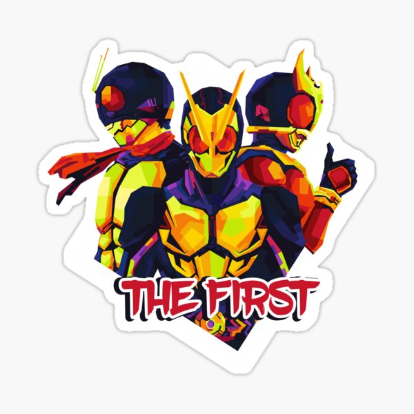 Item preview, The First Kamen Rider designed and sold by PopartToku.