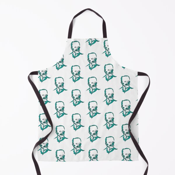 Item preview, Tchaikovsky One-Line Turquoise Pattern designed and sold by J-graphics-art.