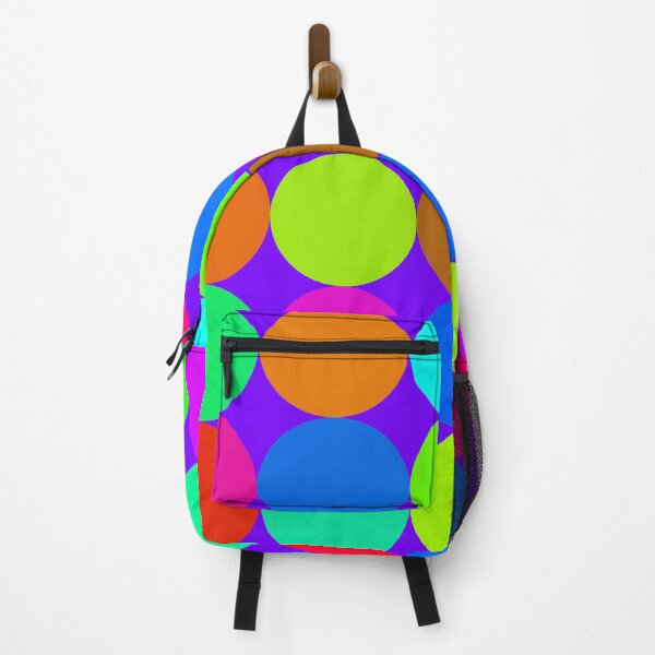Item preview, retro colorful polka dots designed and sold by pauloneill-art.