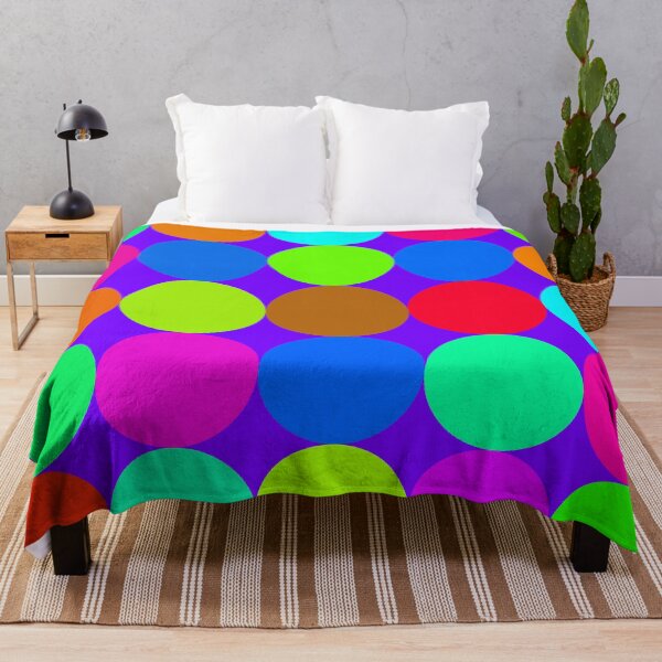Item preview, retro colorful polka dots designed and sold by pauloneill-art.