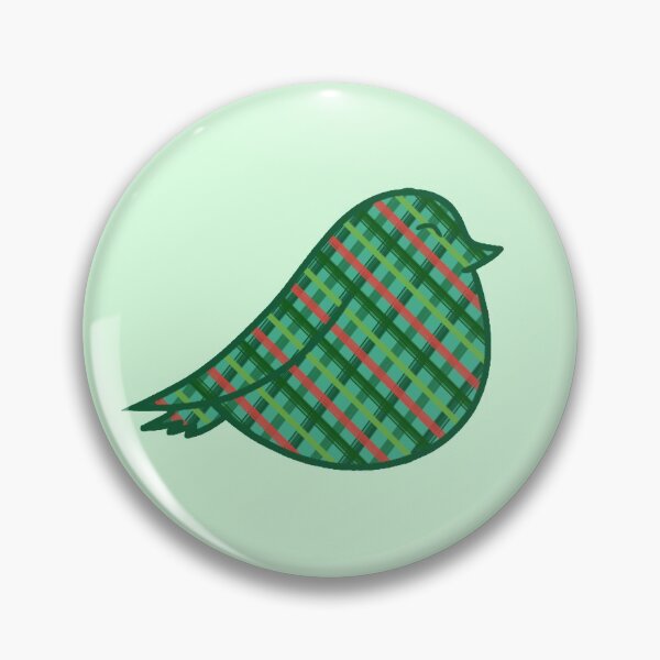 Item preview, Songbird Plaidimal (Hummingbird) designed and sold by HollyCat.
