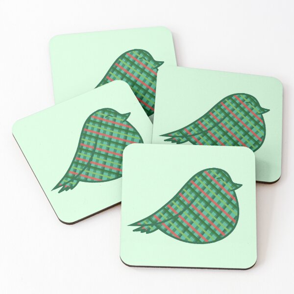Item preview, Songbird Plaidimal (Hummingbird) designed and sold by HollyCat.