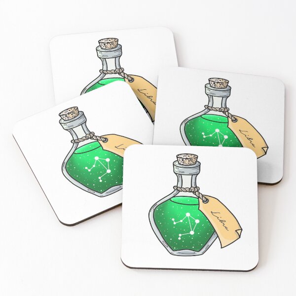 Item preview, Zodiac Constellation in a Bottle - Libra designed and sold by FrankieG-Aart.