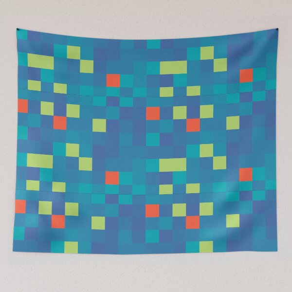 Artikelvorschau, Geometrisches Farbmuster formt Pixel entworfen und verkauft von vladocar.
