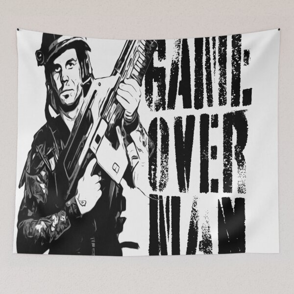Item preview, Game Over Man designed and sold by HutchLA.