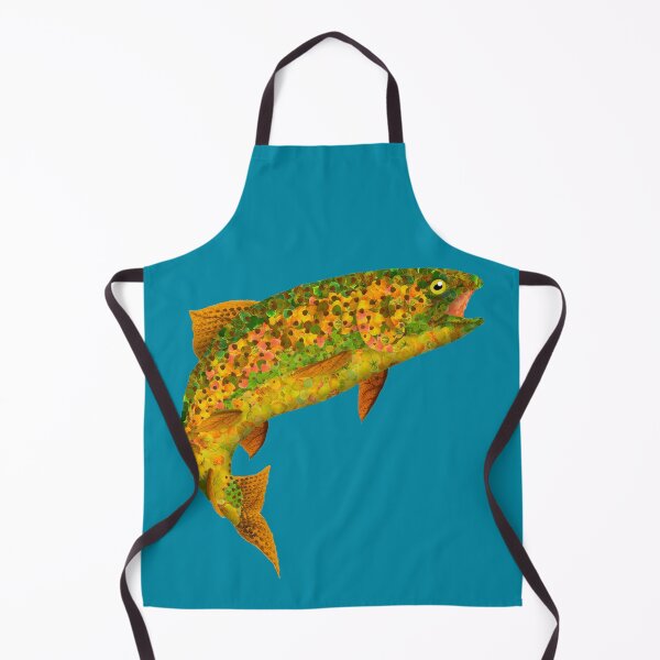 Item preview, Aspen Leaf Rainbow Trout 2 designed and sold by GobaFineArts.