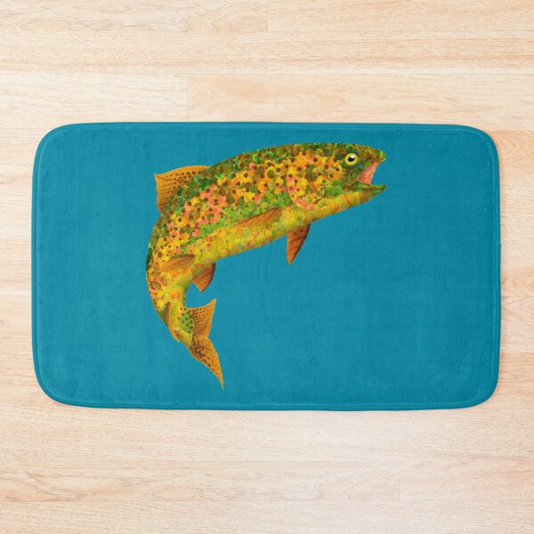 Item preview, Aspen Leaf Rainbow Trout 2 designed and sold by GobaFineArts.
