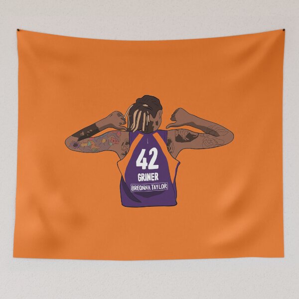 Item preview, Brittney Griner Breonna Taylor Jersey Phoenix Mercury Basketball  designed and sold by Hevding.
