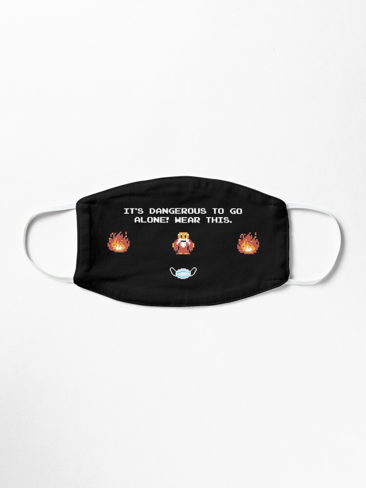 Vista alternativa de Mascarilla ¡Es peligroso ir solo! Zelda -Diseño de Máscaras-