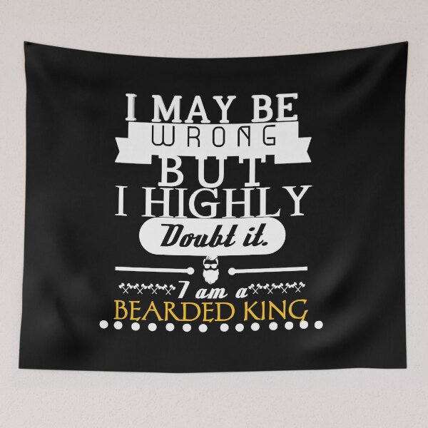 Item preview, Beard King designed and sold by thebearderhood.