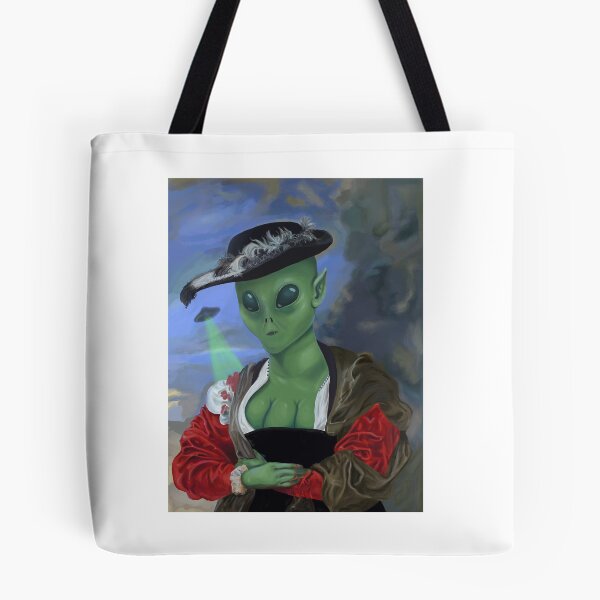 Item preview, Classical Alien Portrait designed and sold by deliamadestuff.