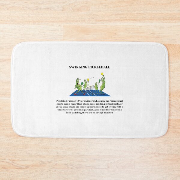Item preview, Pickleball Without a Rule Book...Hey! Hey! Hey!  designed and sold by ArtNuVoe.