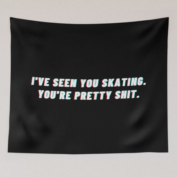 Item preview, Skateboarding quote TEOTFW James and Alyssa black ver designed and sold by bubblytank.