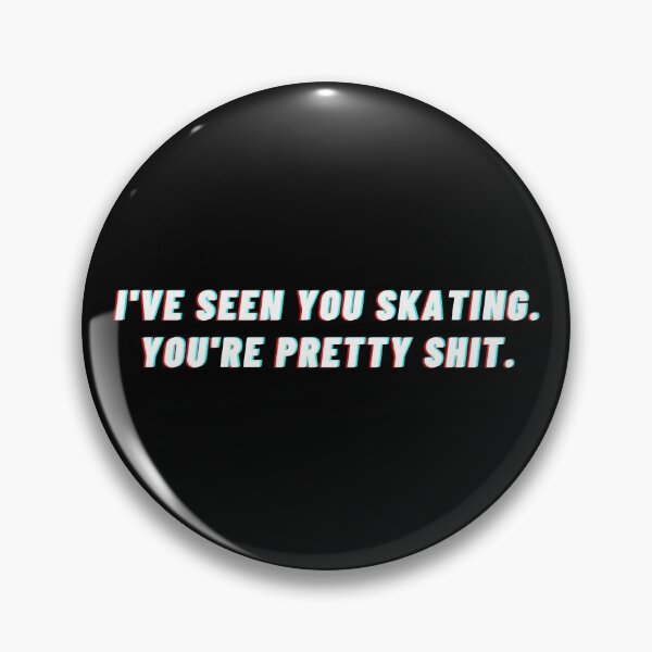 Item preview, Skateboarding quote TEOTFW James and Alyssa black ver designed and sold by bubblytank.
