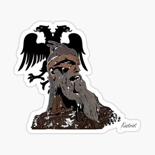Gjergj Kastrioti Skenderbeu Sticker