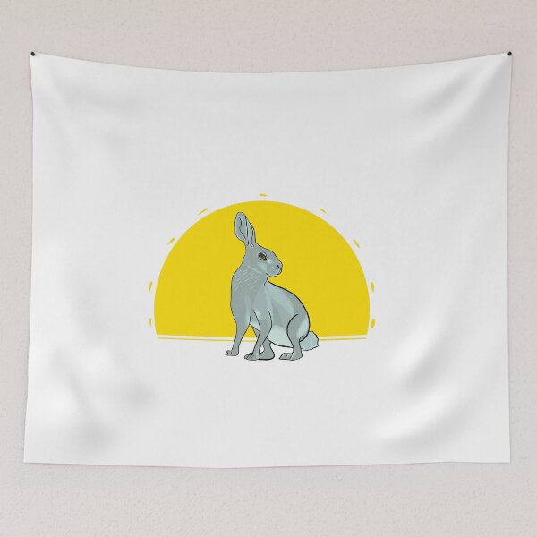 Item preview, Liebre al atardecer designed and sold by DrawingBasic.