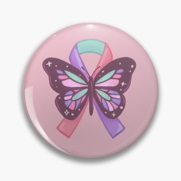 Item preview, Thyroid Cancer Butterfly designed and sold by shoplilacsky.