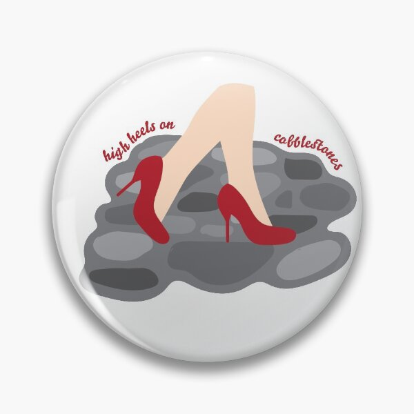 Artikelvorschau, High Heels auf Kopfsteinpflaster Schatten 1 entworfen und verkauft von Natalie Blue Design.