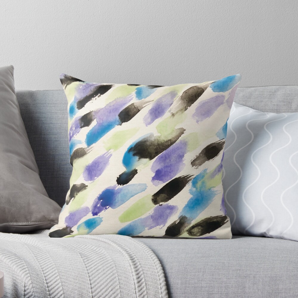 Item preview, Throw Pillow designed and sold by OneDayArt.