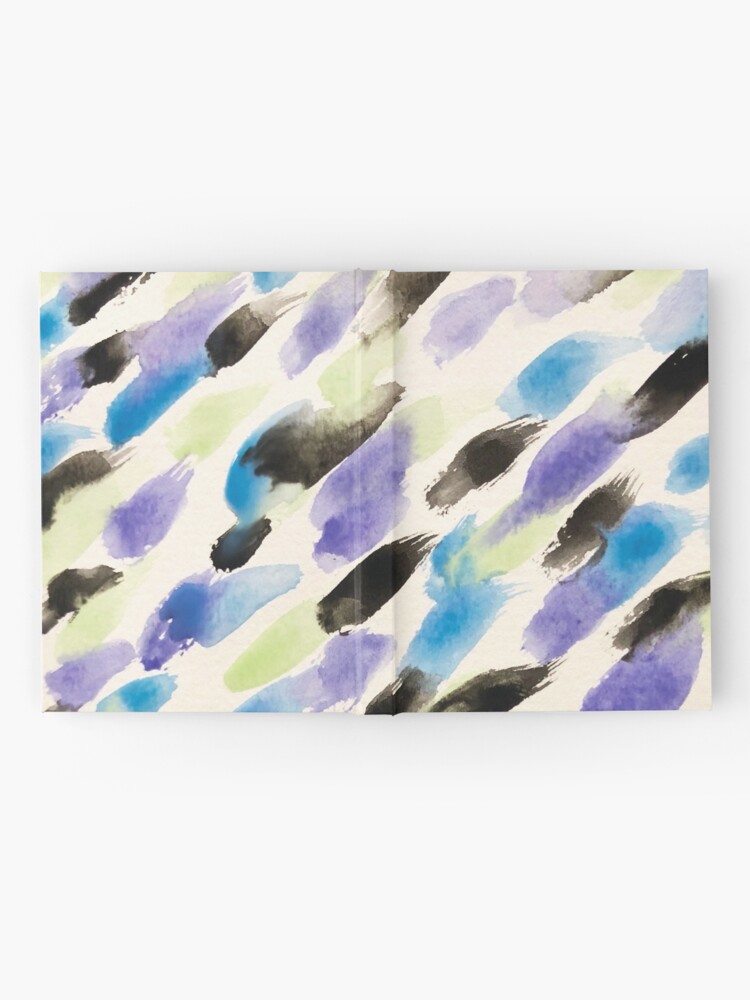 Alternate view of Rain Watercolor - Abstract Art Hardcover Journal