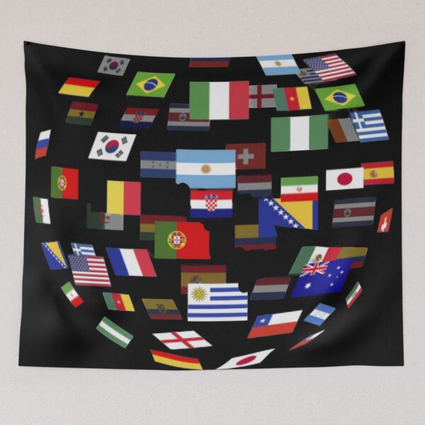 Item preview, WORLD NATIONAL FLAGS designed and sold by morrismorgan.