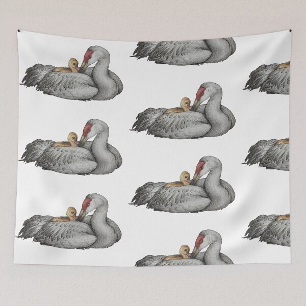 Item preview, Sandhill Crane and Baby by Tigereye Art Studio designed and sold by TigereyeAS.