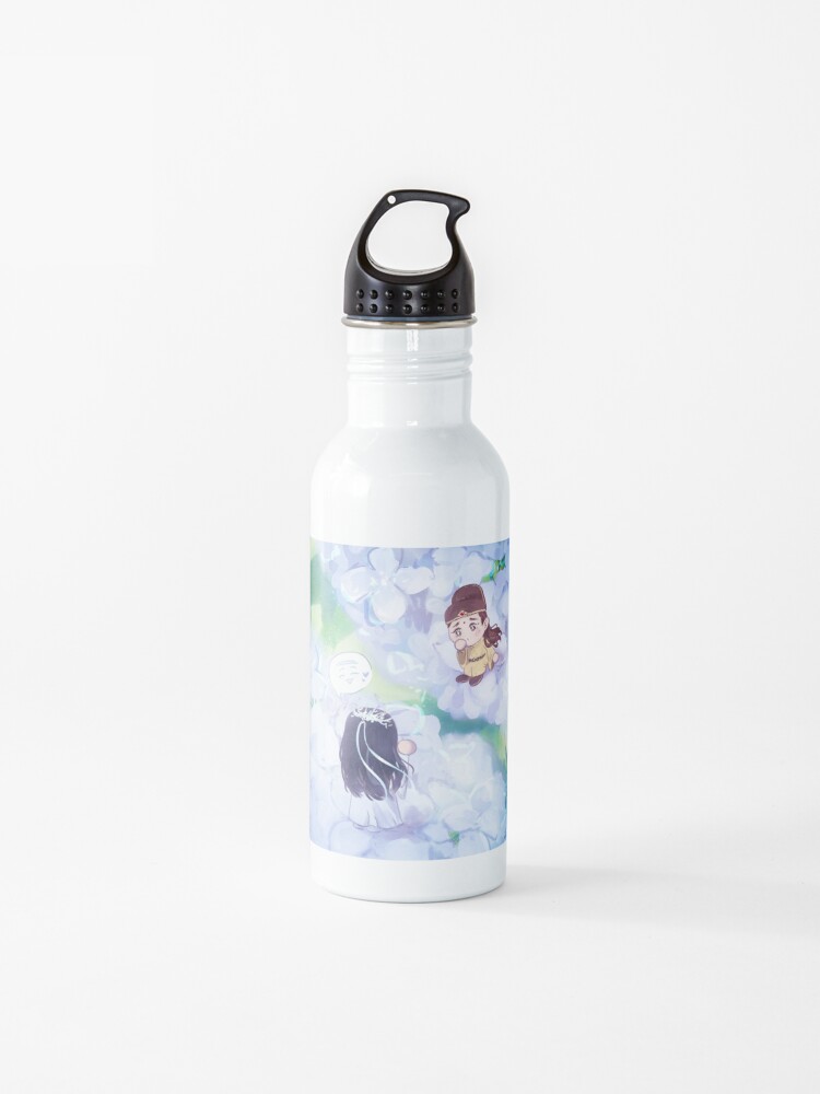 Botella de agua «chibi! XiYao en hortensias» de nickyTess | Redbubble