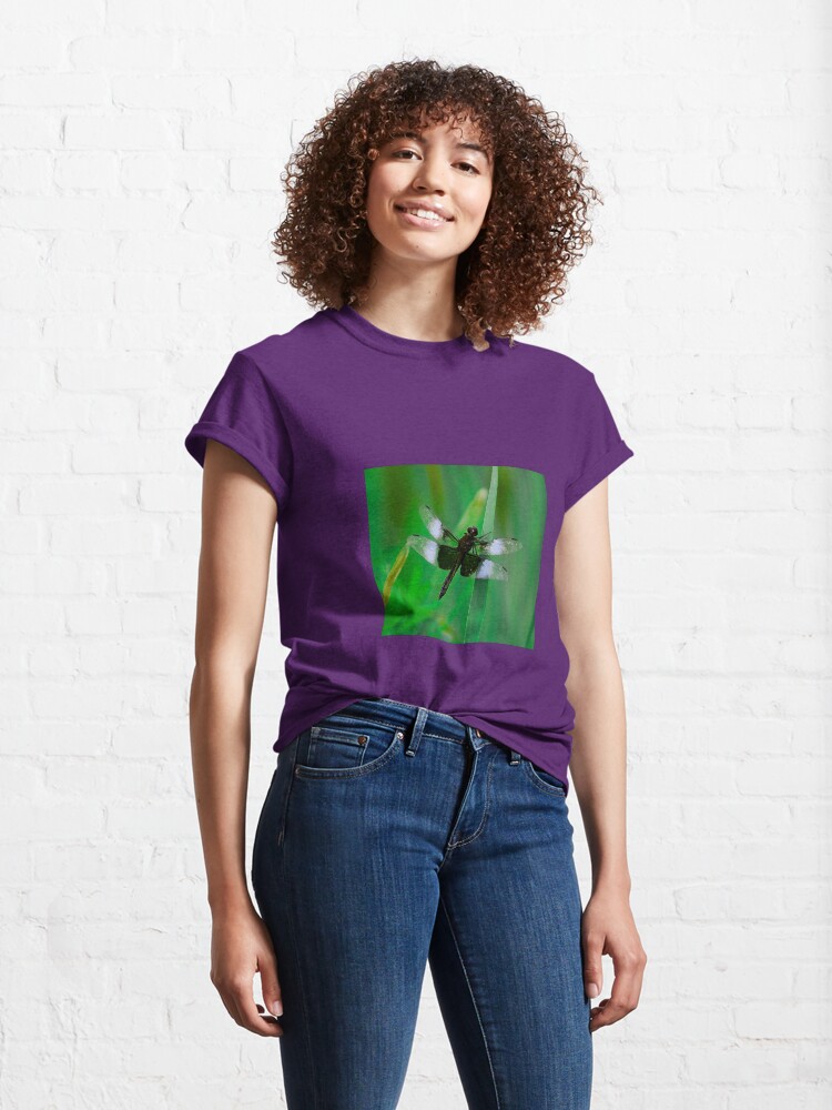 Alternate view of Dragonflies of dreams By Yannis Lobaina Classic T-Shirt