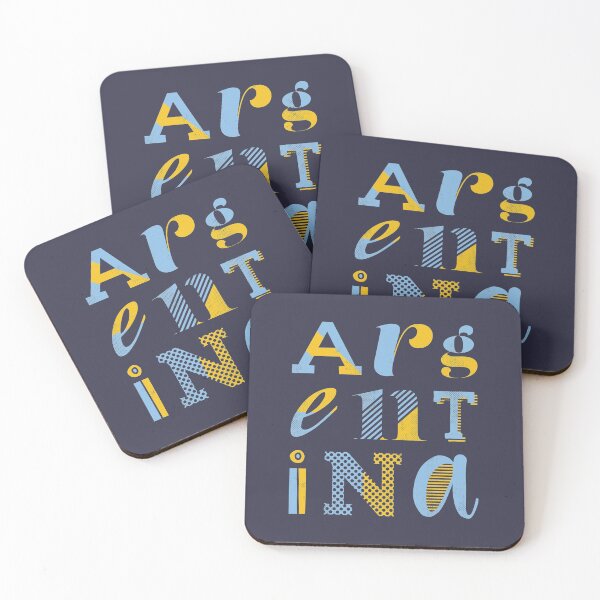 Item preview, Argentina typography designed and sold by stu-dio-art.