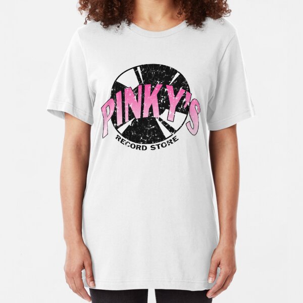 Pinkys Record Store Slim Fit T-Shirt