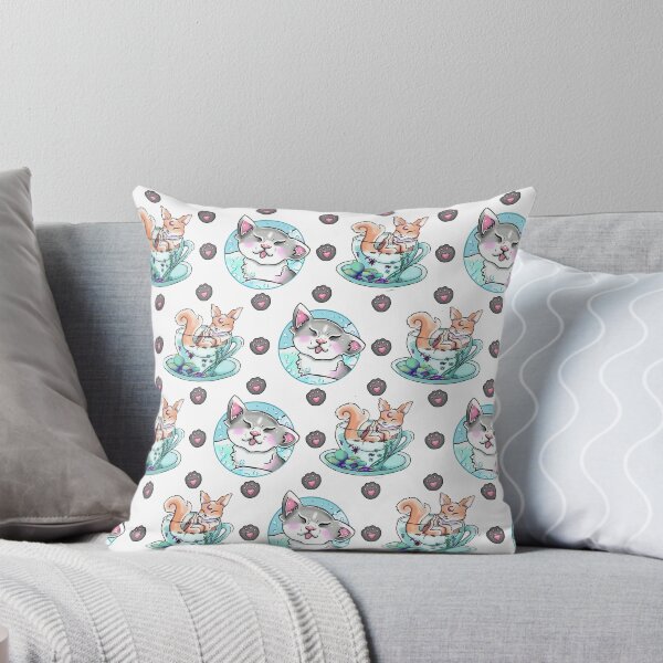 Item preview, Cheeky Kitten and Fox Print designed and sold by SkyfireArts.