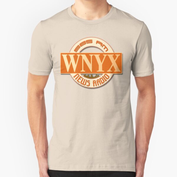 News Radio WNYX Slim Fit T-Shirt