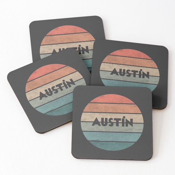Item preview, Retro Sunset Austin designed and sold by TyronMorgan.