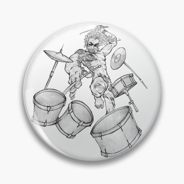 Item preview, Psycho Drummer designed and sold by HananAlKarargy.