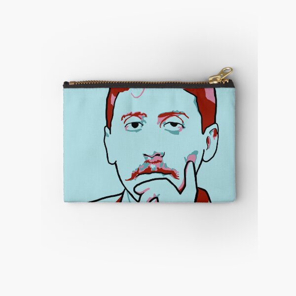 Item preview, Marcel Proust Blue Portrait designed and sold by savantdesigns.