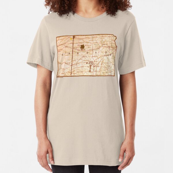 Rolling Kansas Slim Fit T-Shirt