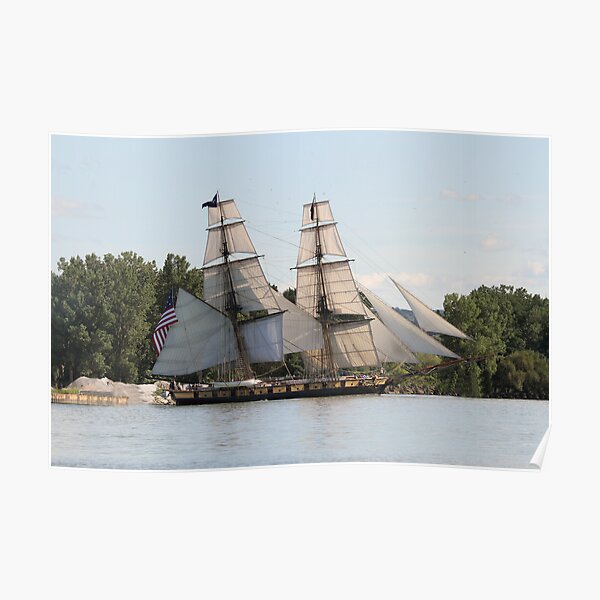 U.S. Brig Niagara Poster