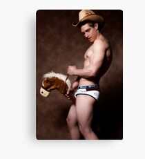 42067a Ride 'em Cowboy Canvas Print