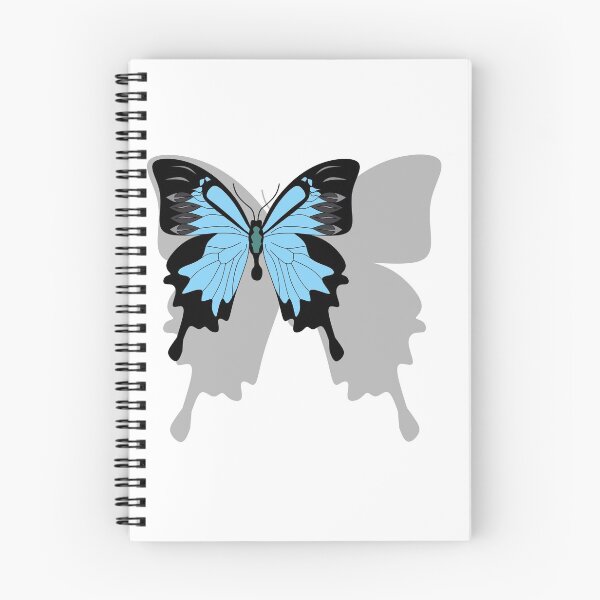 Item preview, Blue Backed Butterfly Flying Over Its Shadow designed and sold by grounds.