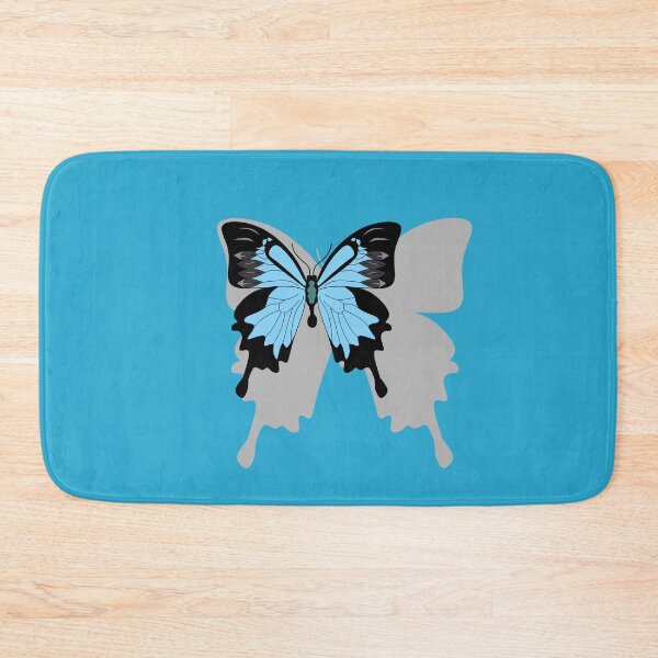 Item preview, Blue Backed Butterfly Flying Over Its Shadow designed and sold by grounds.