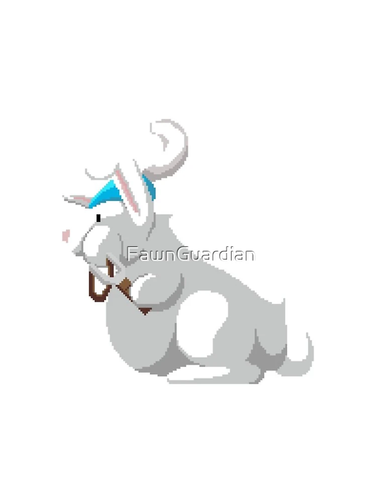 Thumbnail 4 of 4, iPhone Case, Pixel Art Ranged Rabbit designed and sold by FawnGuardian.