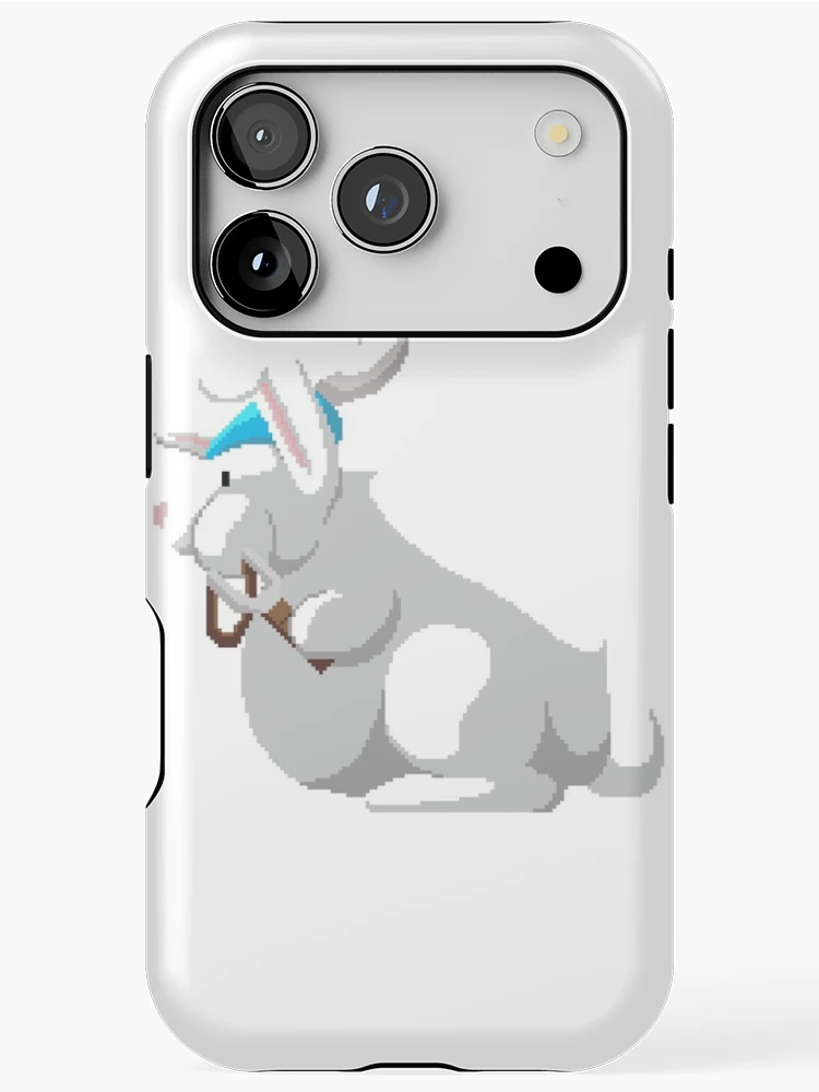 Thumbnail 1 of 4, iPhone Case, Pixel Art Ranged Rabbit designed and sold by FawnGuardian.