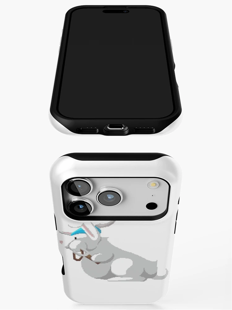 Thumbnail 3 of 4, iPhone Case, Pixel Art Ranged Rabbit designed and sold by FawnGuardian.