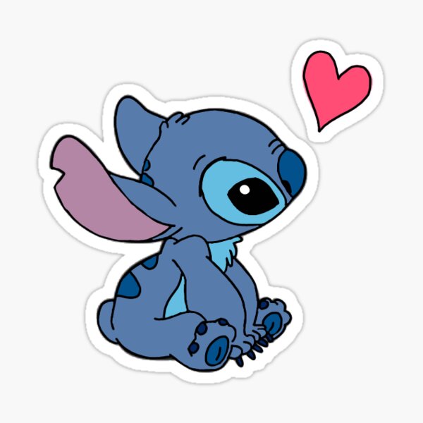 Stitch Sticker For Sale By Tailsdafox Redbubble