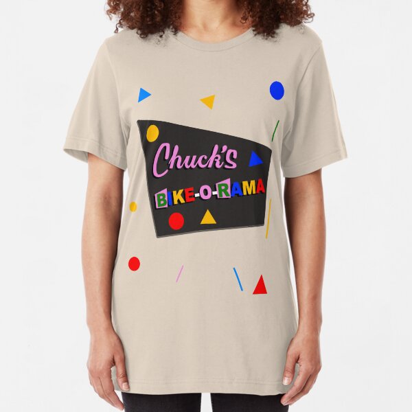 Chuck's Bike-O-Rama Slim Fit T-Shirt